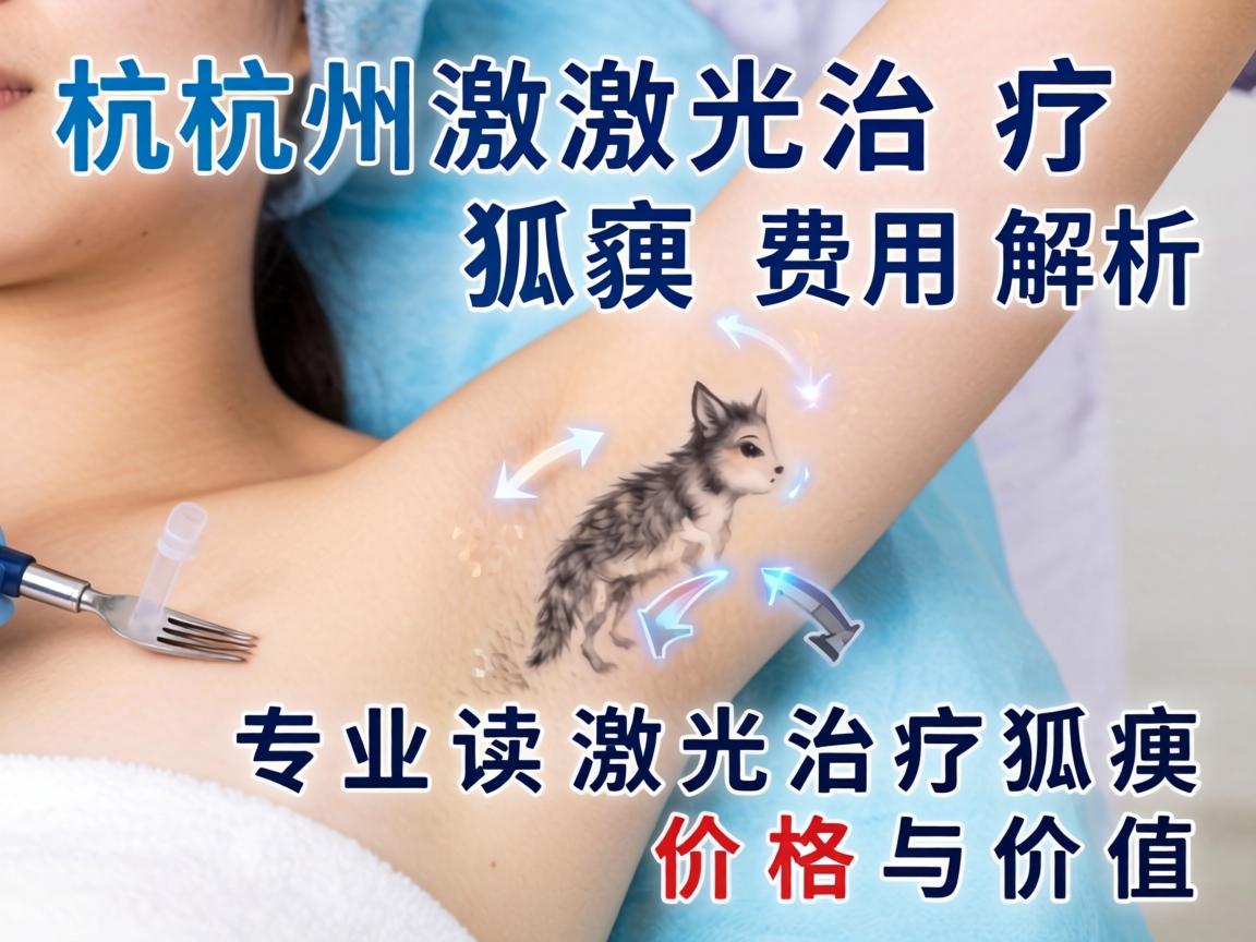 杭州激光治疗狐臭费用解析，专业解读激光治疗狐臭的价格与价值