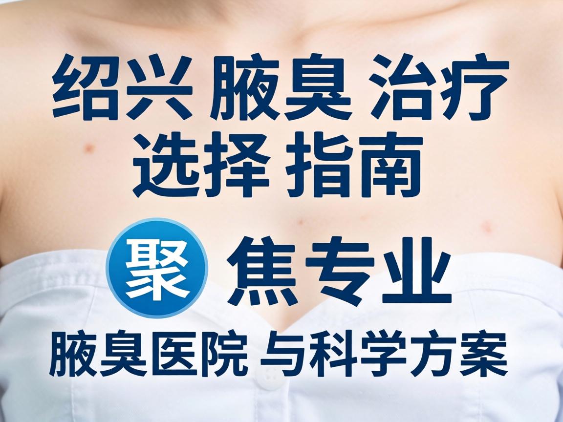 绍兴腋臭治疗选择指南，聚焦专业腋臭医院与科学方案