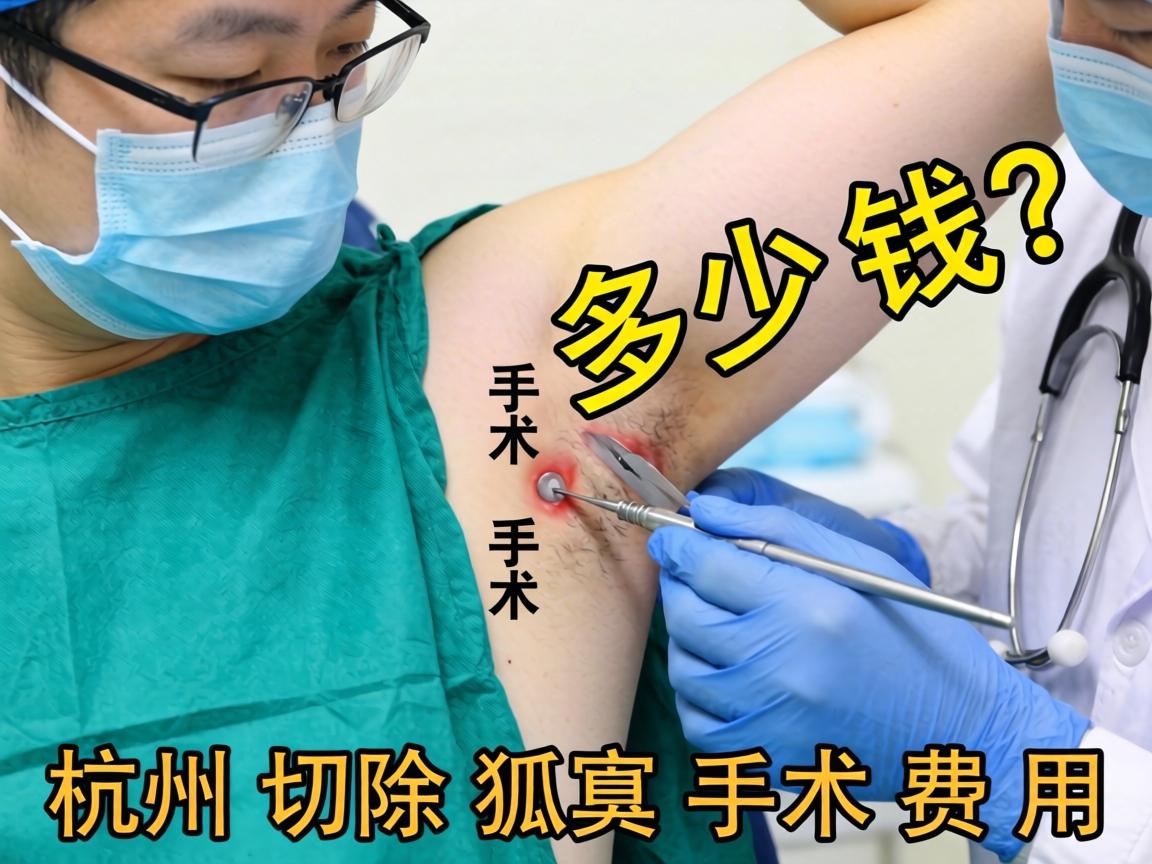 杭州腋臭手术多少钱？详解杭州切除狐臭手术费用