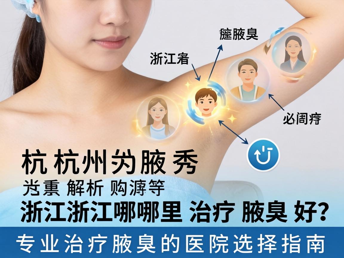 杭州腋秀解析，在浙江哪里治疗腋臭好，专业治疗腋臭的医院选择指南