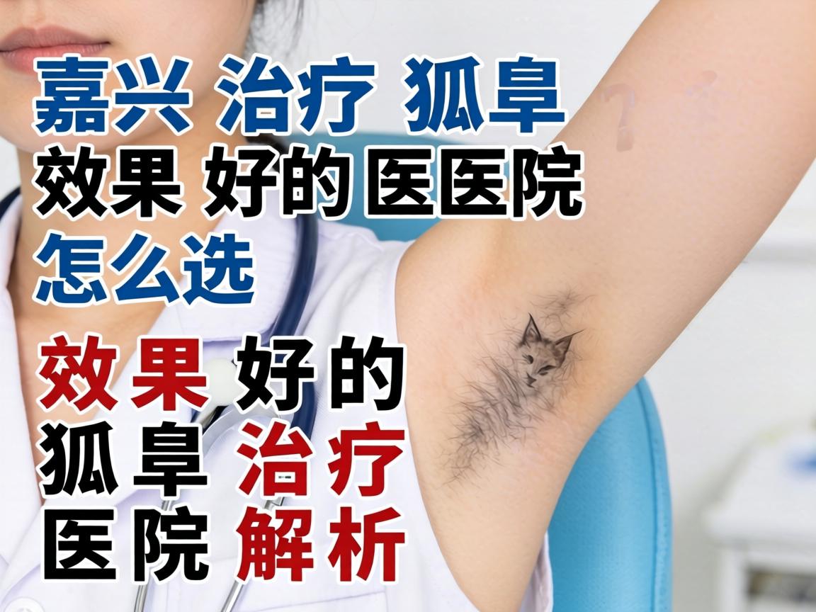 嘉兴治疗狐臭效果好的医院怎么选？效果好的狐臭治疗医院解析
