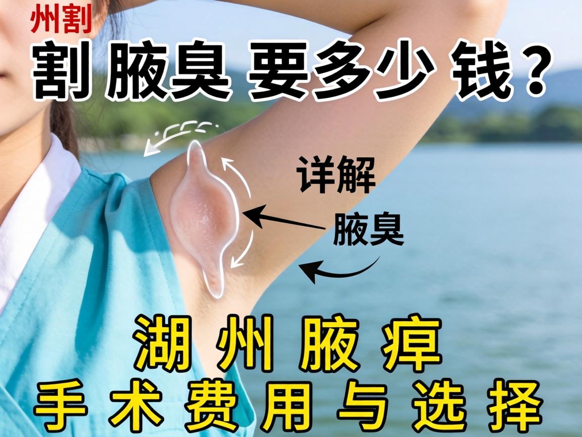 湖州割腋臭要多少钱？详解湖州腋臭手术费用与选择