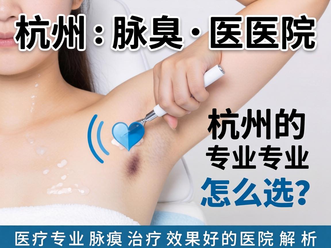 杭州腋臭医院怎么选？杭州专业腋臭治疗效果好的医院解析