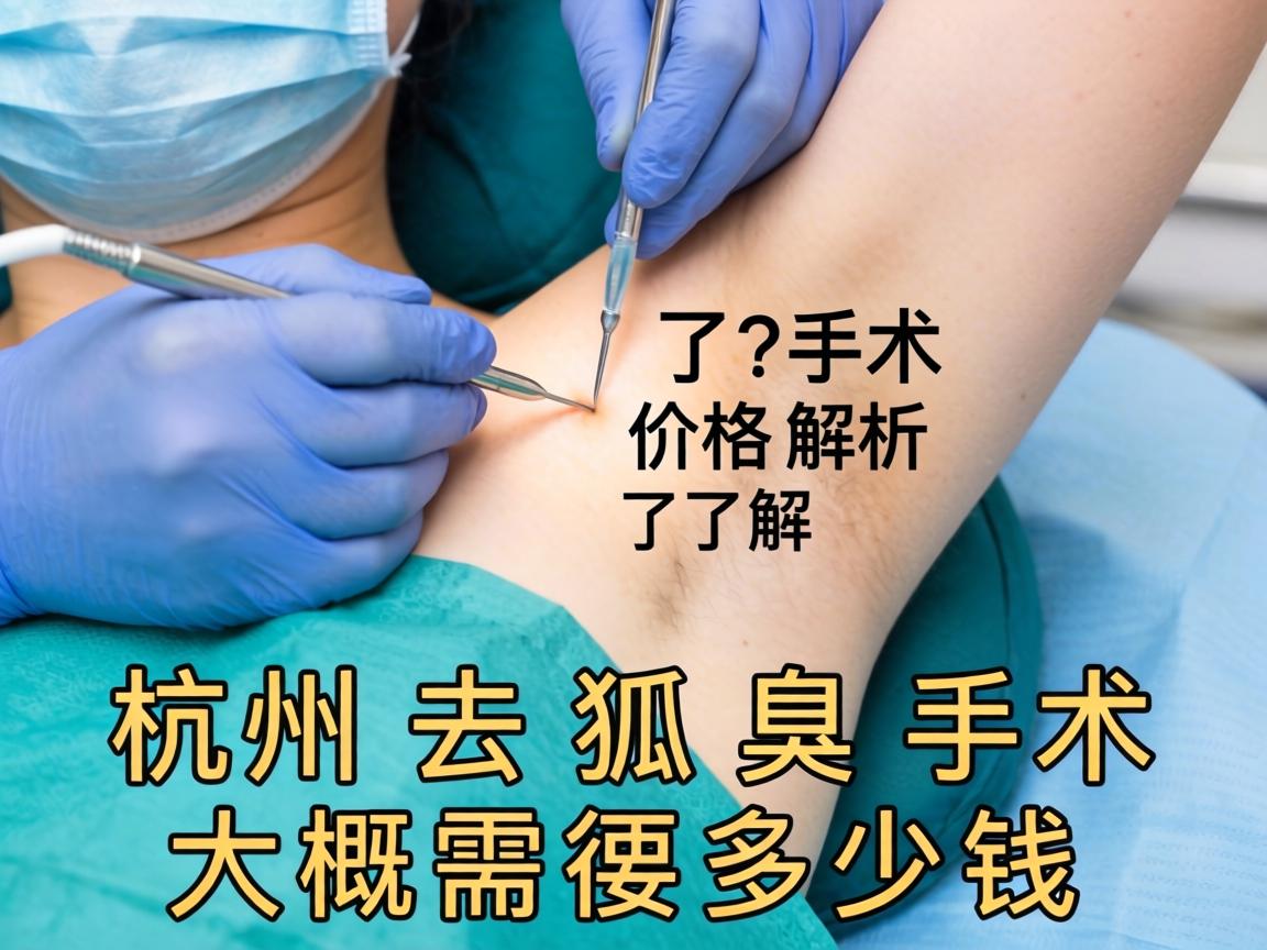 杭州去狐臭手术价格解析,了解杭州去狐臭手术大概需要多少钱 杭州去狐臭手术价格解析,了解杭州去狐臭手术大概需要多少钱