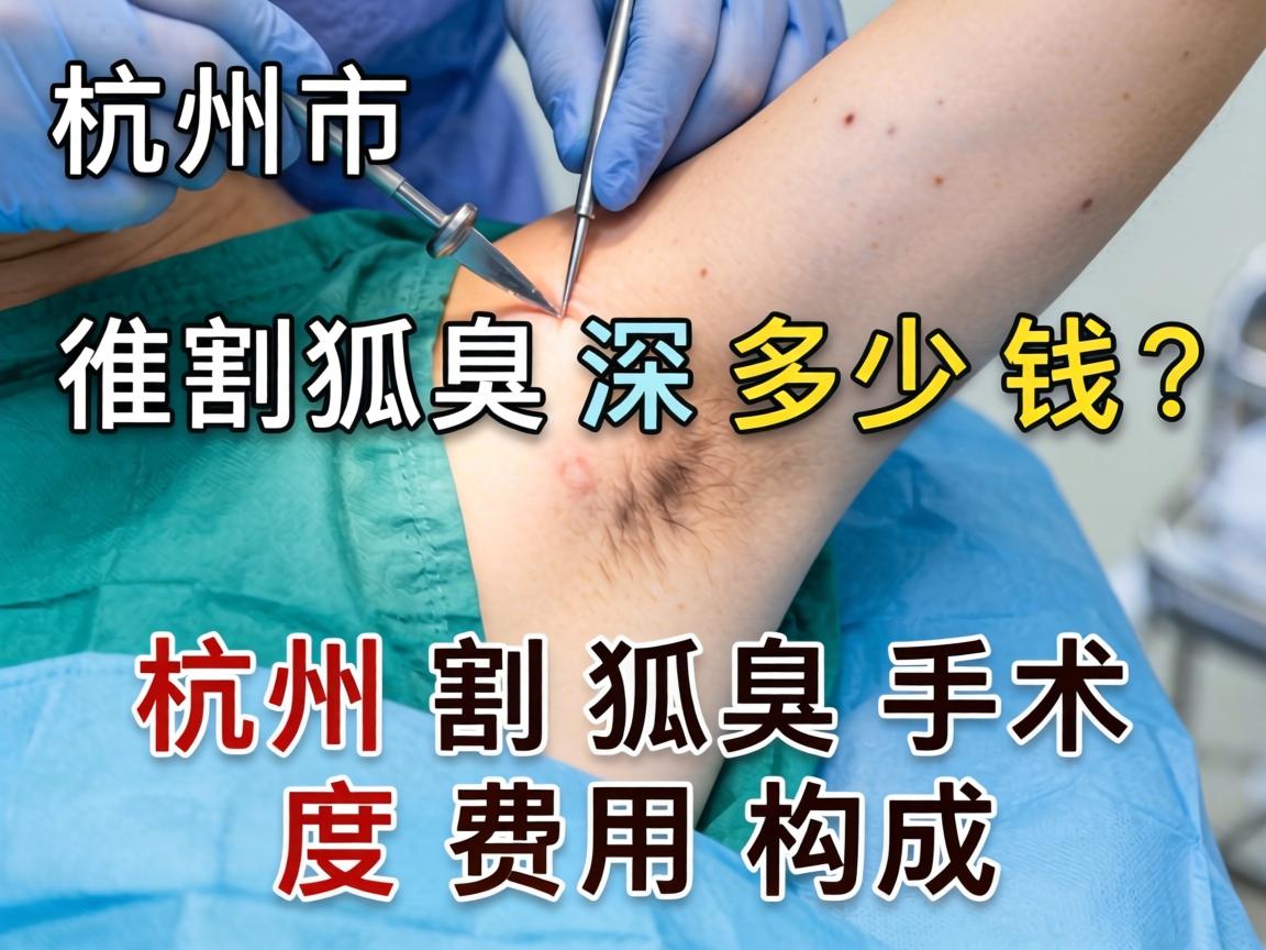 杭州割狐臭手术多少钱?深度解析杭州割狐臭手术费用构成 杭州割狐臭手术多少钱?深度解析杭州割狐臭手术费用构成