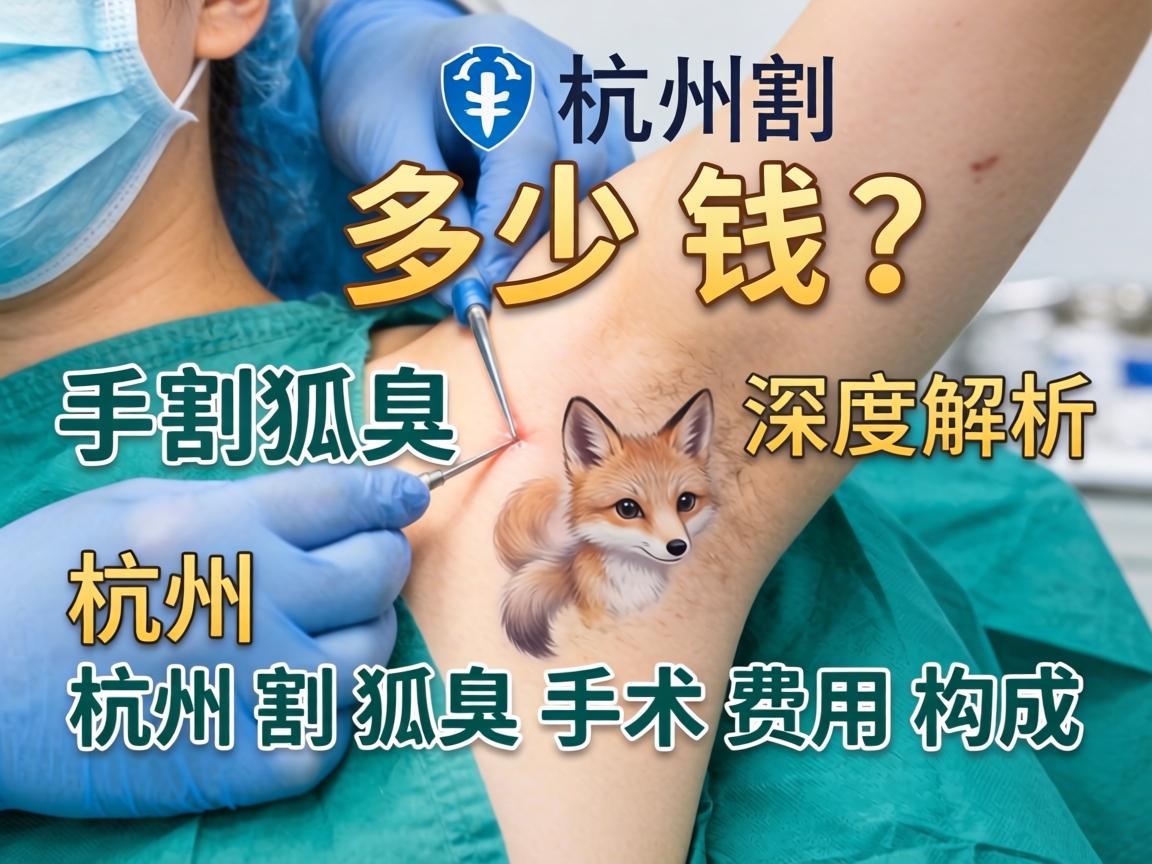 杭州割狐臭手术多少钱?深度解析杭州割狐臭手术费用构成 杭州割狐臭手术多少钱?深度解析杭州割狐臭手术费用构成