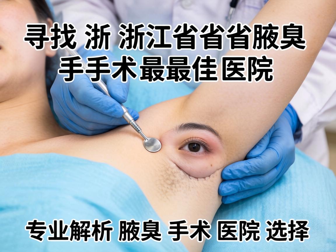 寻找浙江省腋臭手术最佳医院,专业解析腋臭手术医院选择 寻找浙江省腋臭手术最佳医院,专业解析腋臭手术医院选择
