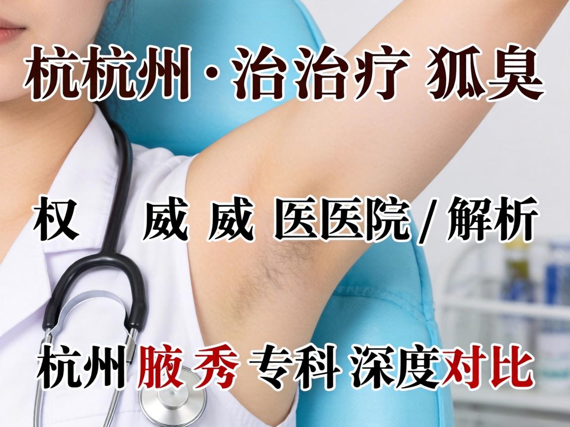 杭州治疗狐臭权威医院解析，杭州腋秀专科深度对比