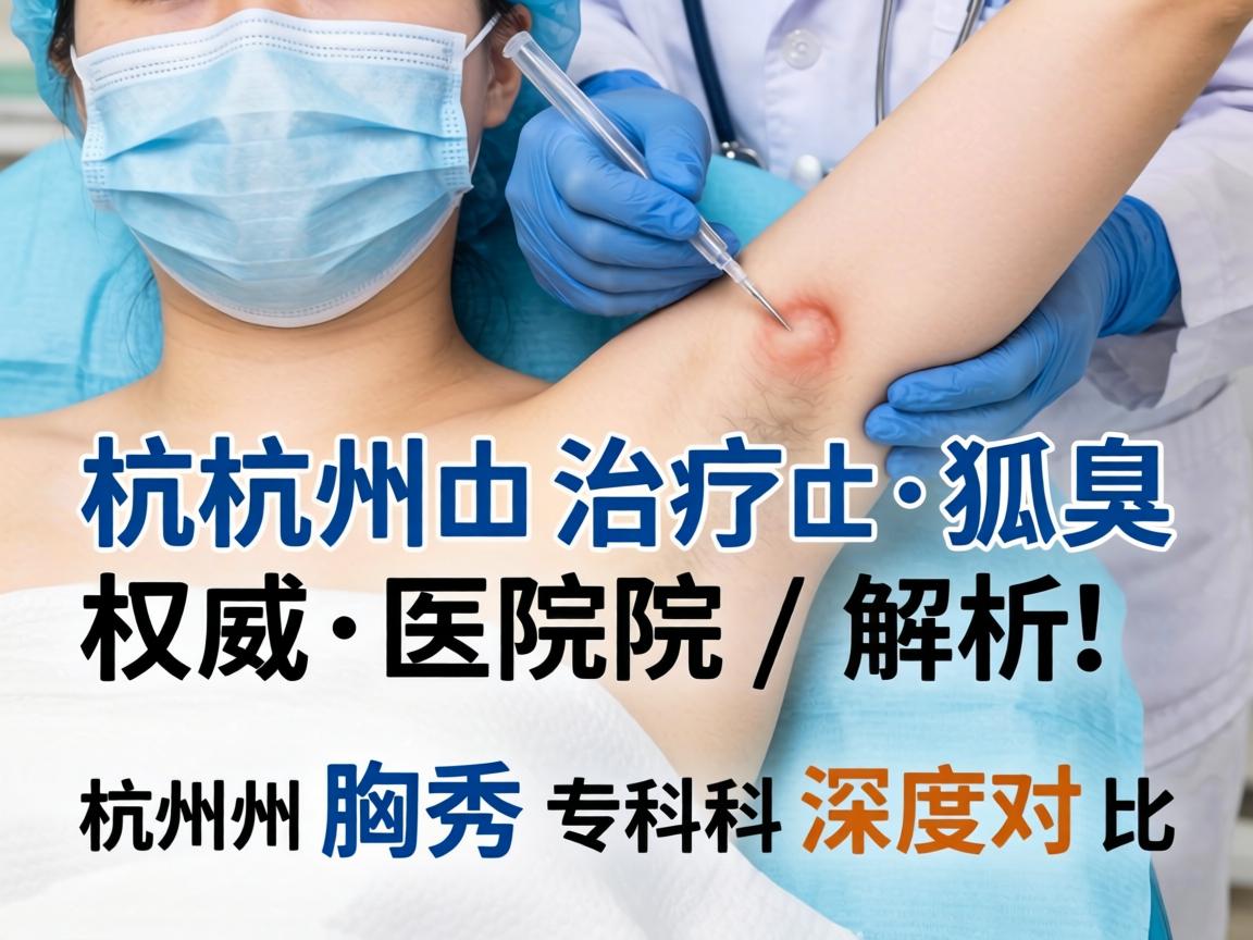 杭州治疗狐臭权威医院解析，杭州腋秀专科深度对比
