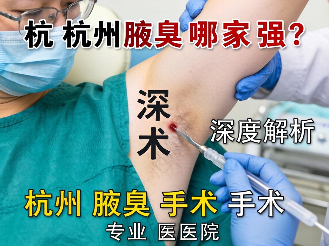 杭州腋臭手术哪家强?深度解析杭州腋臭手术专业医院 杭州腋臭手术哪家强?深度解析杭州腋臭手术专业医院