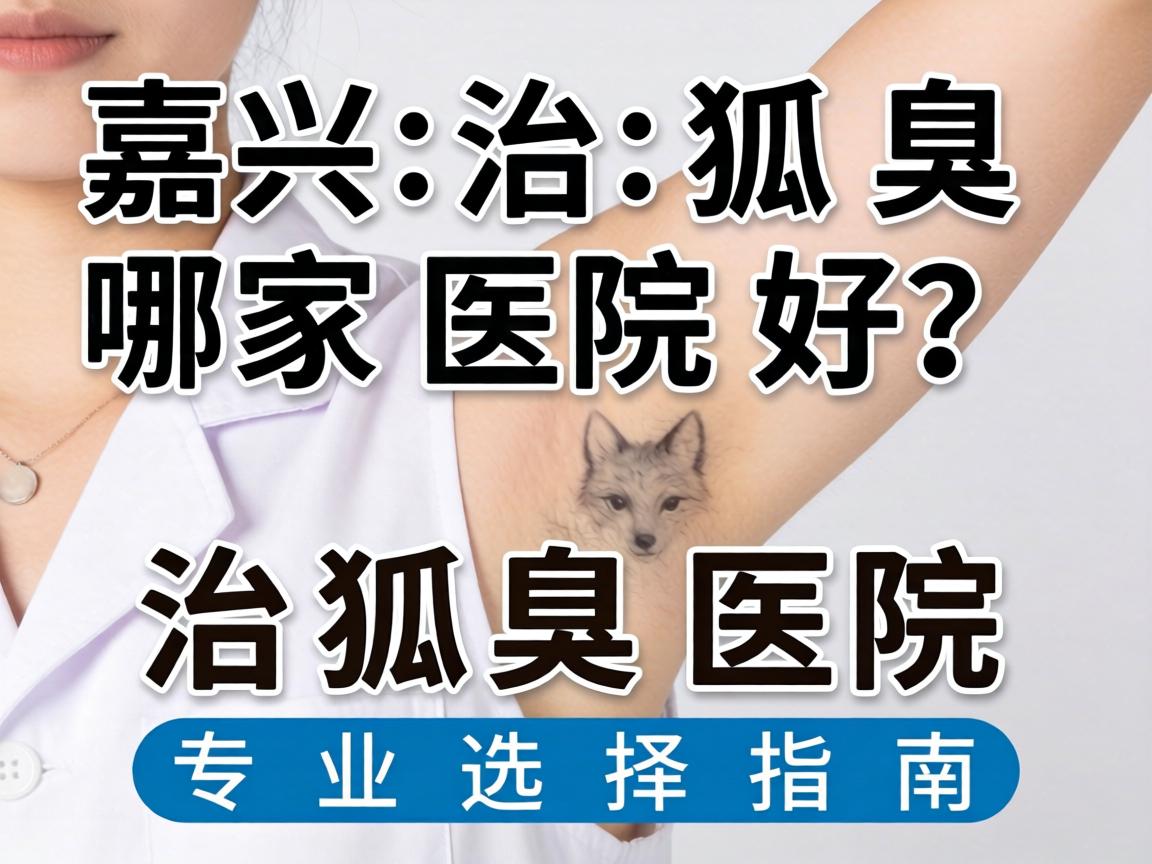 嘉兴治狐臭哪家医院好？治狐臭医院专业选择指南