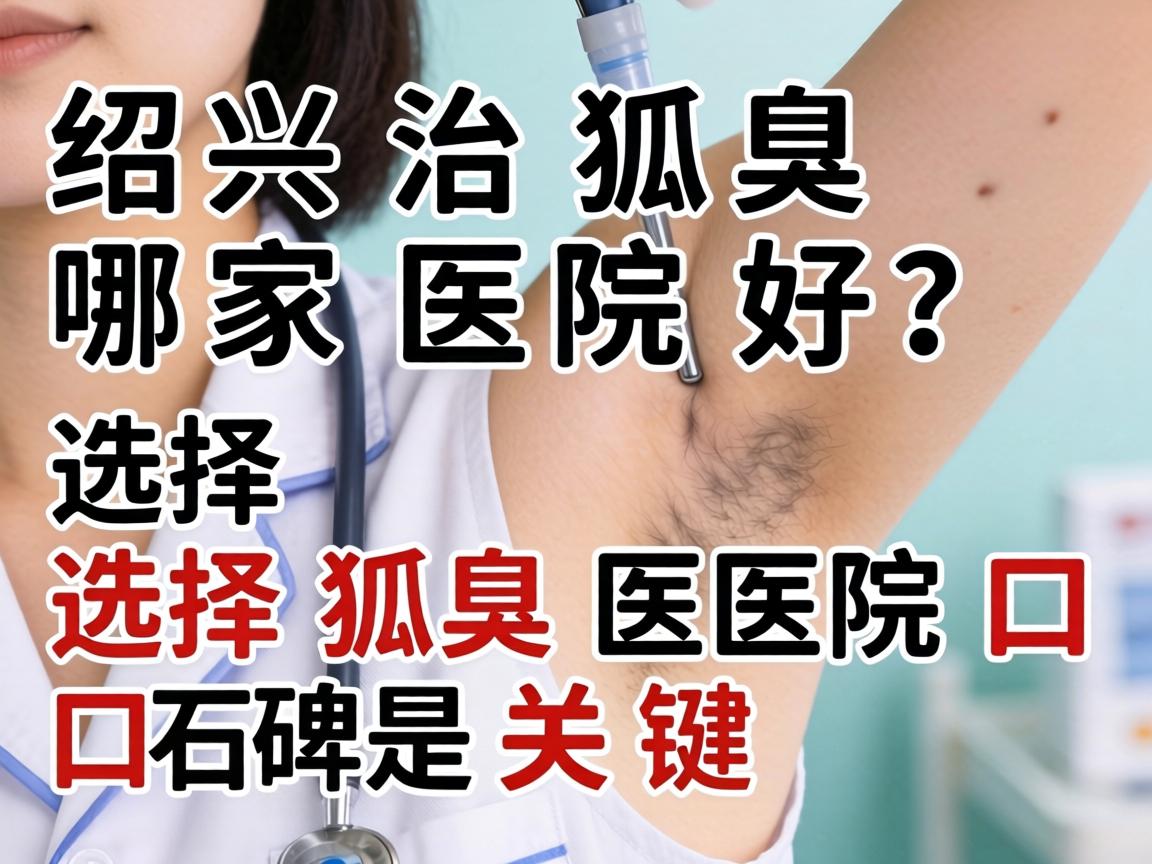 绍兴治狐臭哪家医院好？选择狐臭医院口碑是关键