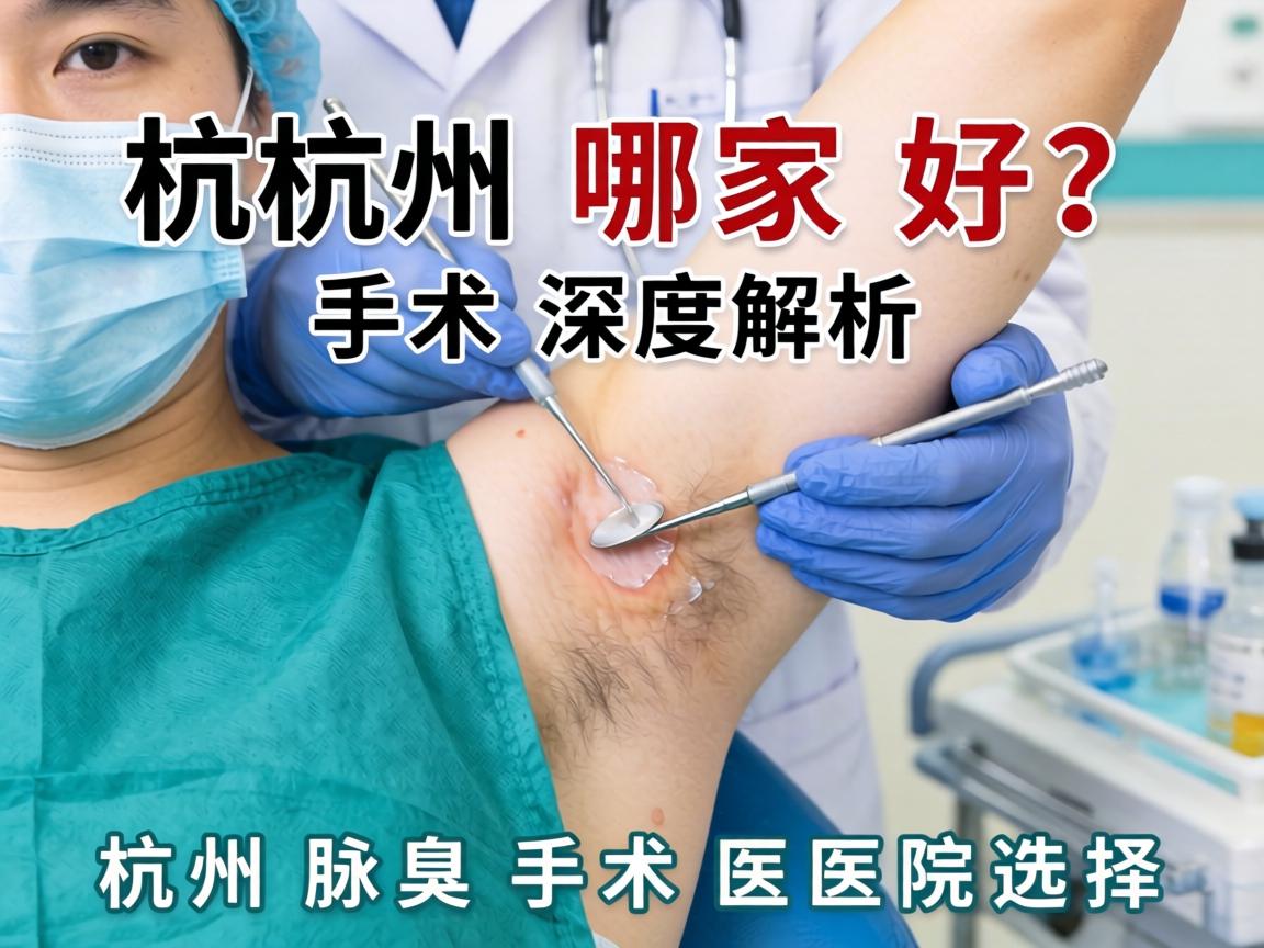 杭州腋臭手术哪家好？深度解析杭州腋臭手术医院选择