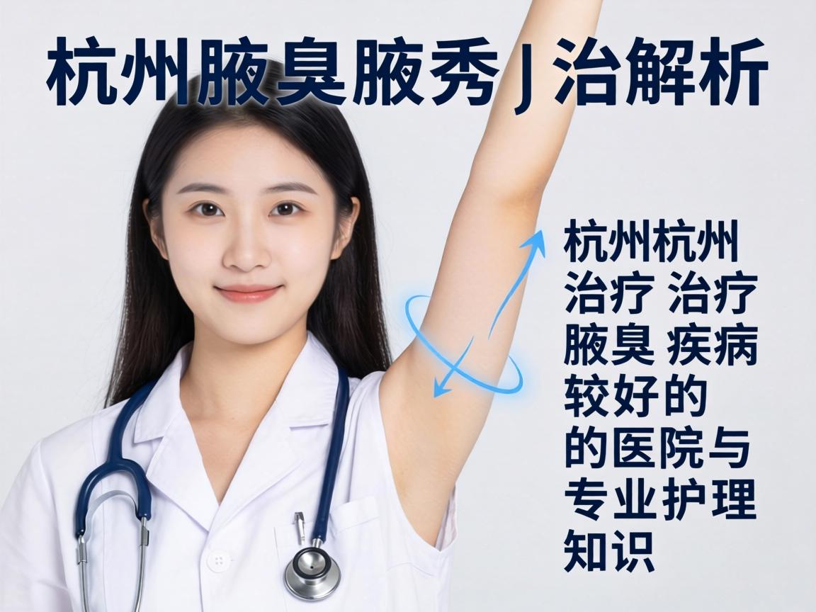 杭州腋秀解析，杭州治疗腋臭疾病较好的医院与专业护理知识
