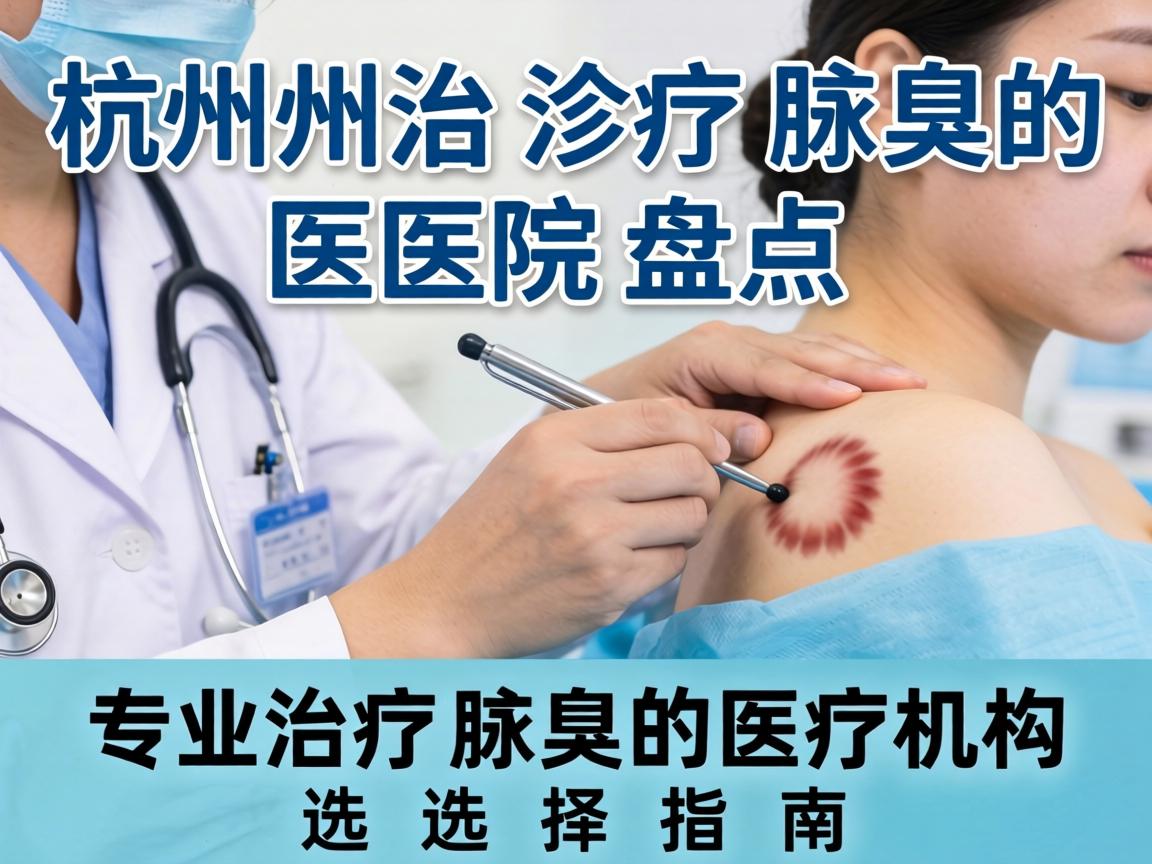 杭州治疗腋臭医院盘点，专业治疗腋臭的医疗机构选择指南
