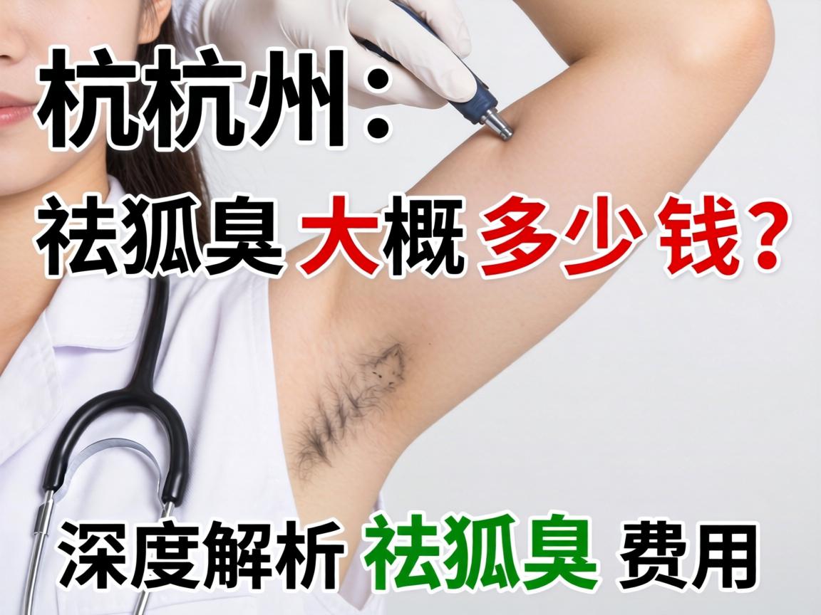 杭州祛狐臭大概多少钱?深度解析祛狐臭费用 杭州祛狐臭大概多少钱?深度解析祛狐臭费用