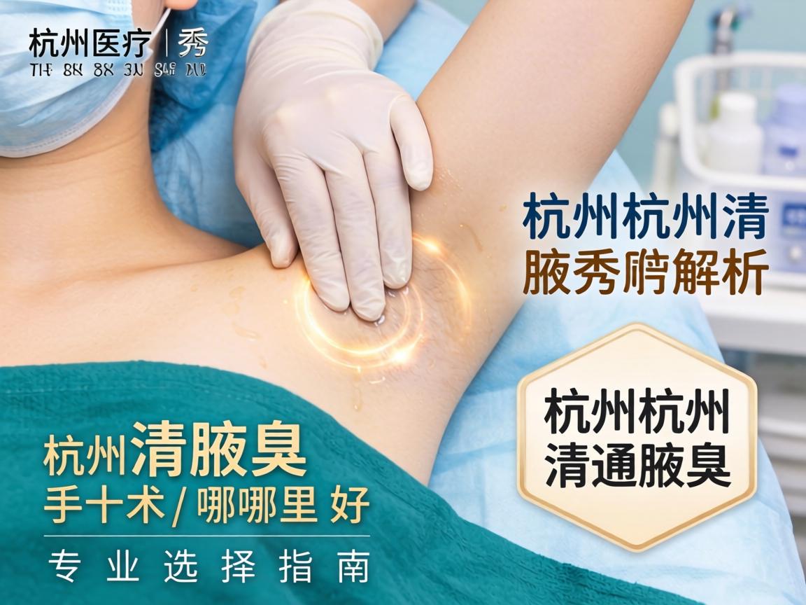 杭州腋秀解析,杭州清腋臭手术哪里好,专业选择指南 杭州腋秀解析,杭州清腋臭手术哪里好,专业选择指南