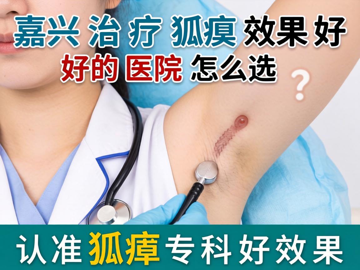 嘉兴治疗狐臭效果好的医院怎么选？认准狐臭专科好效果