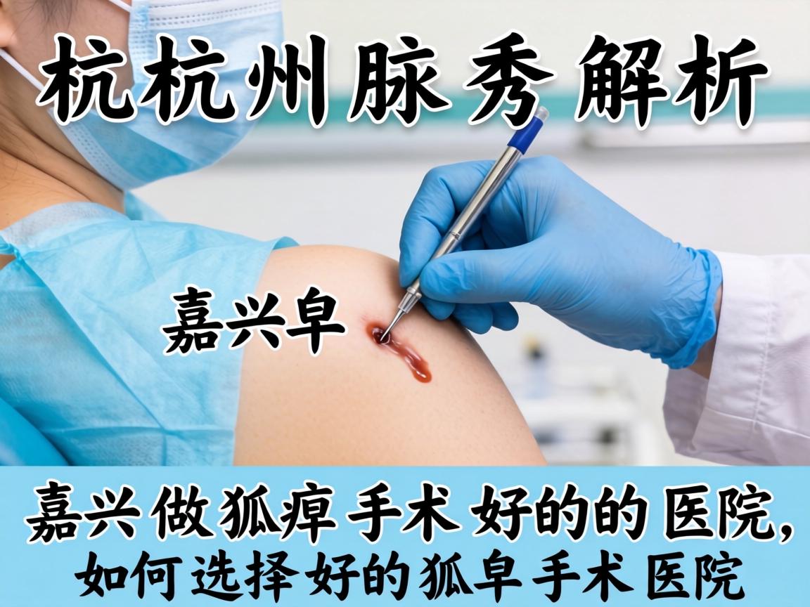 杭州腋秀解析，嘉兴做狐臭手术好的医院，如何选择好的狐臭手术医院