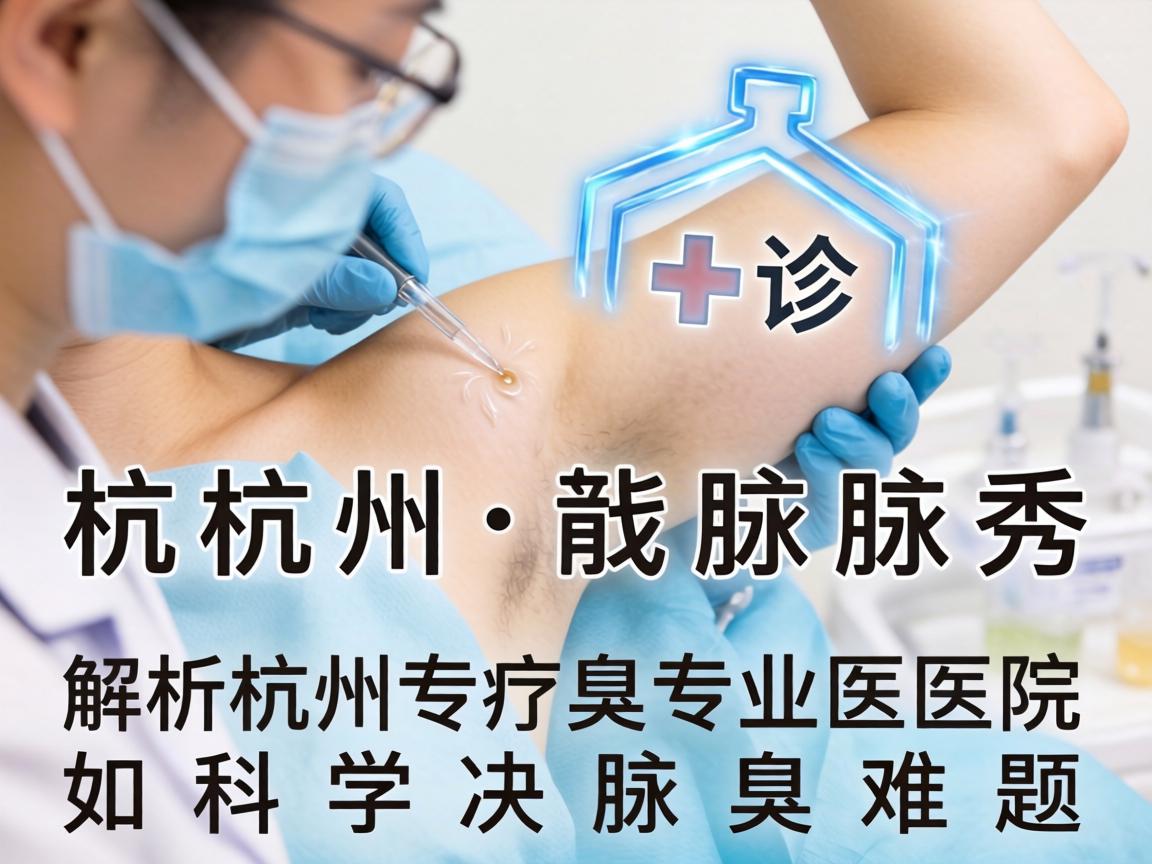 杭州腋秀解析腋臭诊疗，杭州专业医院如何科学解决腋臭难题