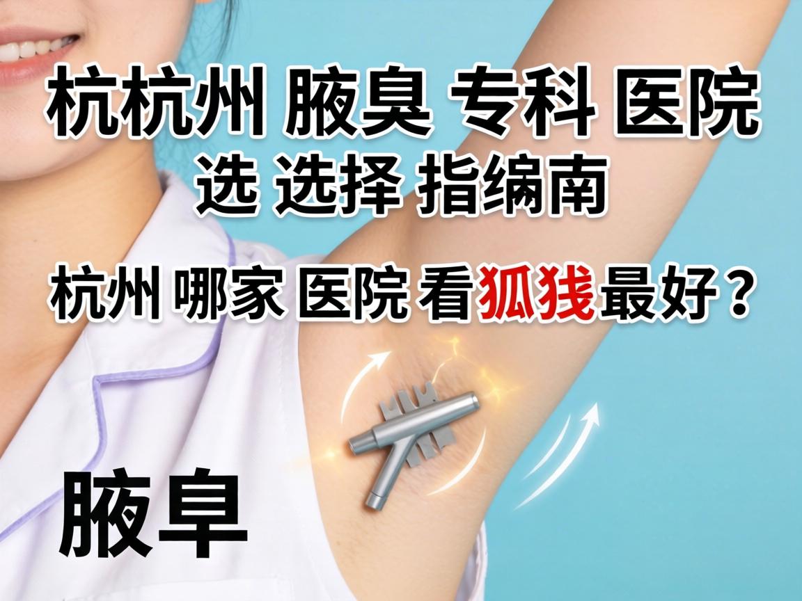 杭州腋臭专科医院选择指南,杭州哪家医院看狐臭最好? 杭州腋臭专科医院选择指南,杭州哪家医院看狐臭最好?