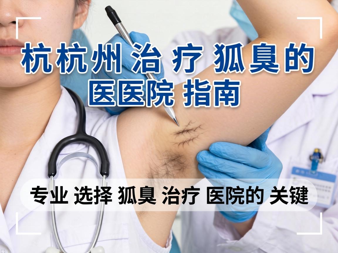 杭州治疗狐臭的医院指南，专业选择狐臭治疗医院的关键