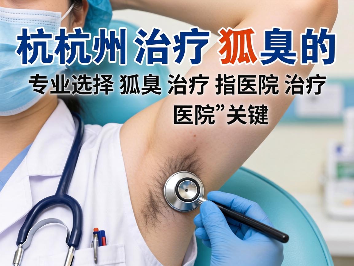 杭州治疗狐臭的医院指南，专业选择狐臭治疗医院的关键