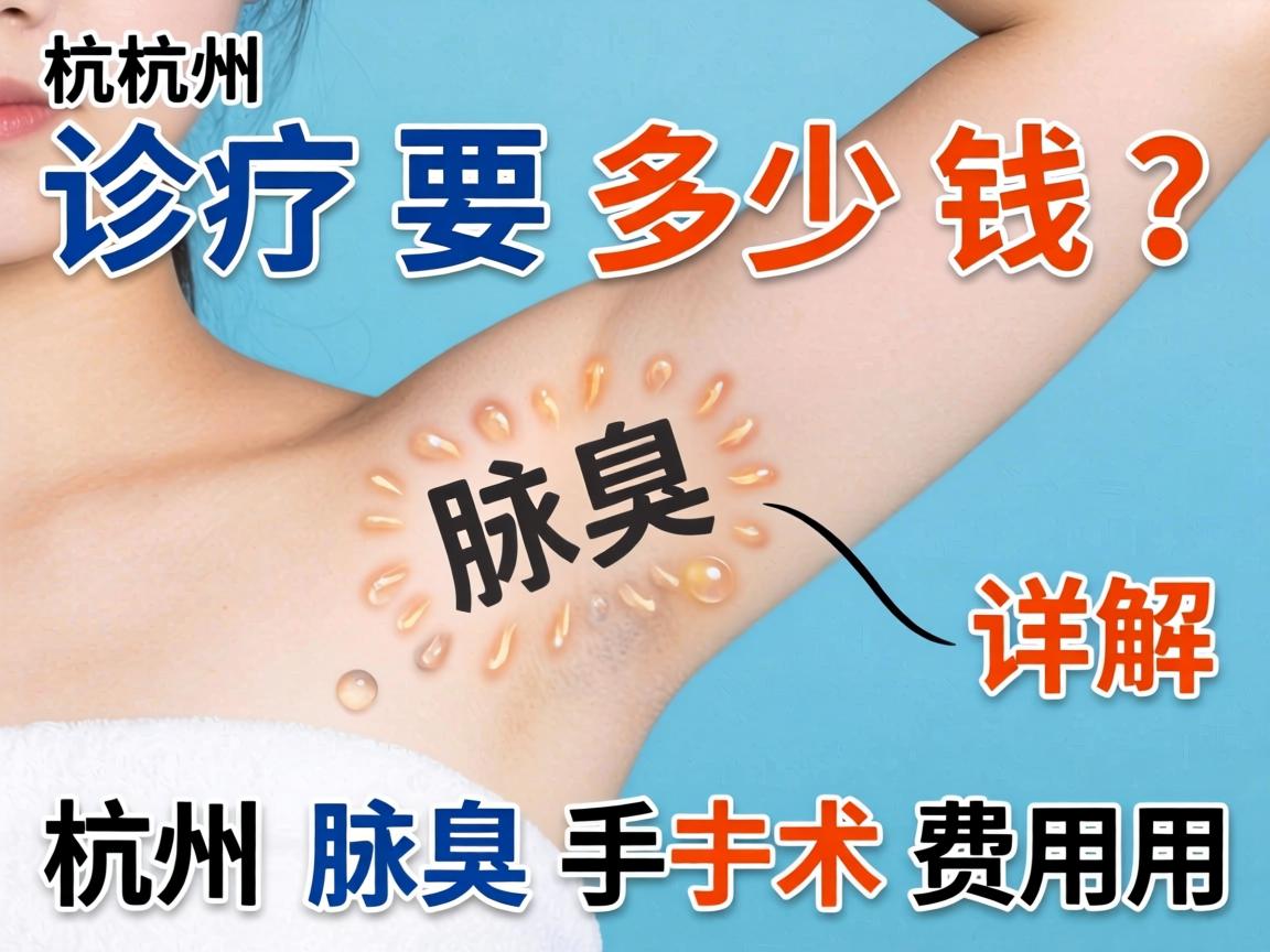 杭州腋臭诊疗要多少钱?详解杭州腋臭手术费用 杭州腋臭诊疗要多少钱?详解杭州腋臭手术费用