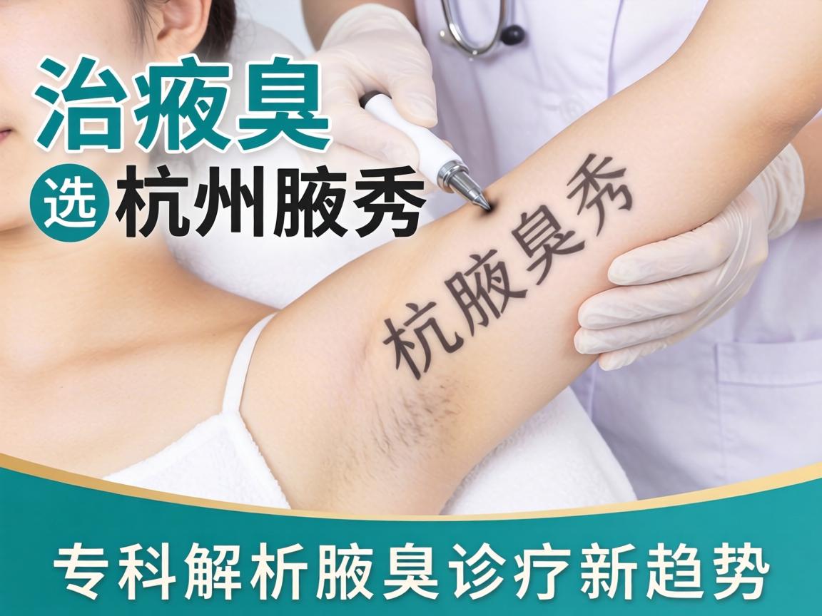 腋臭治疗选杭州腋秀 杭州腋秀专科解析腋臭诊疗新趋势