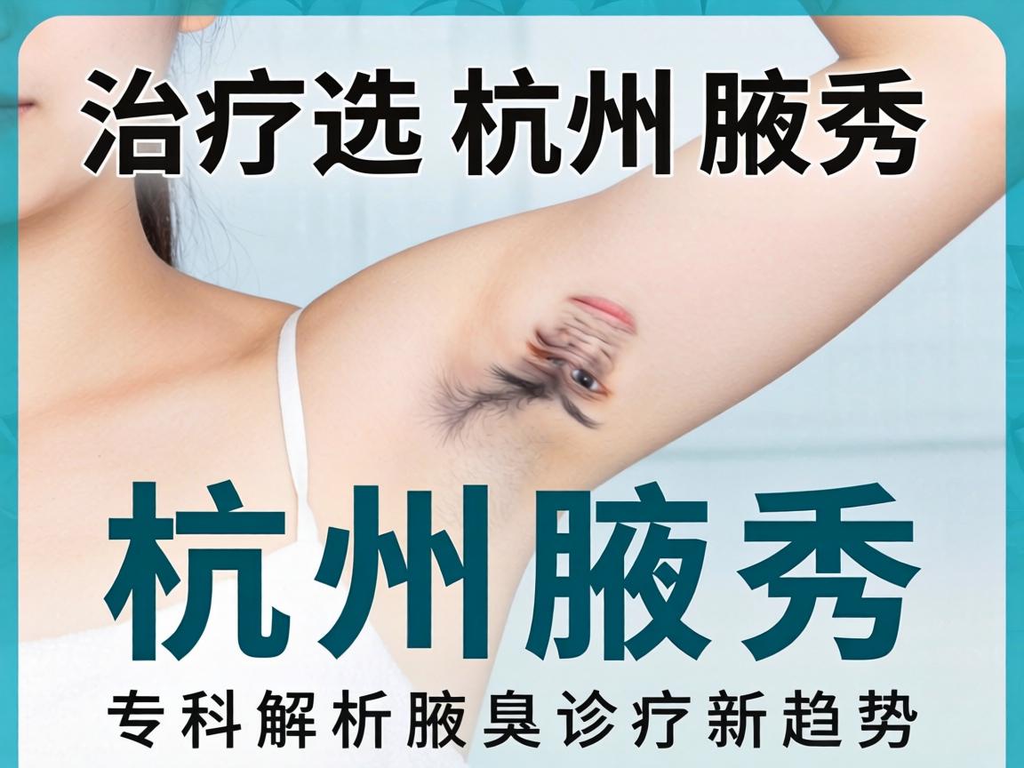 腋臭治疗选杭州腋秀 杭州腋秀专科解析腋臭诊疗新趋势