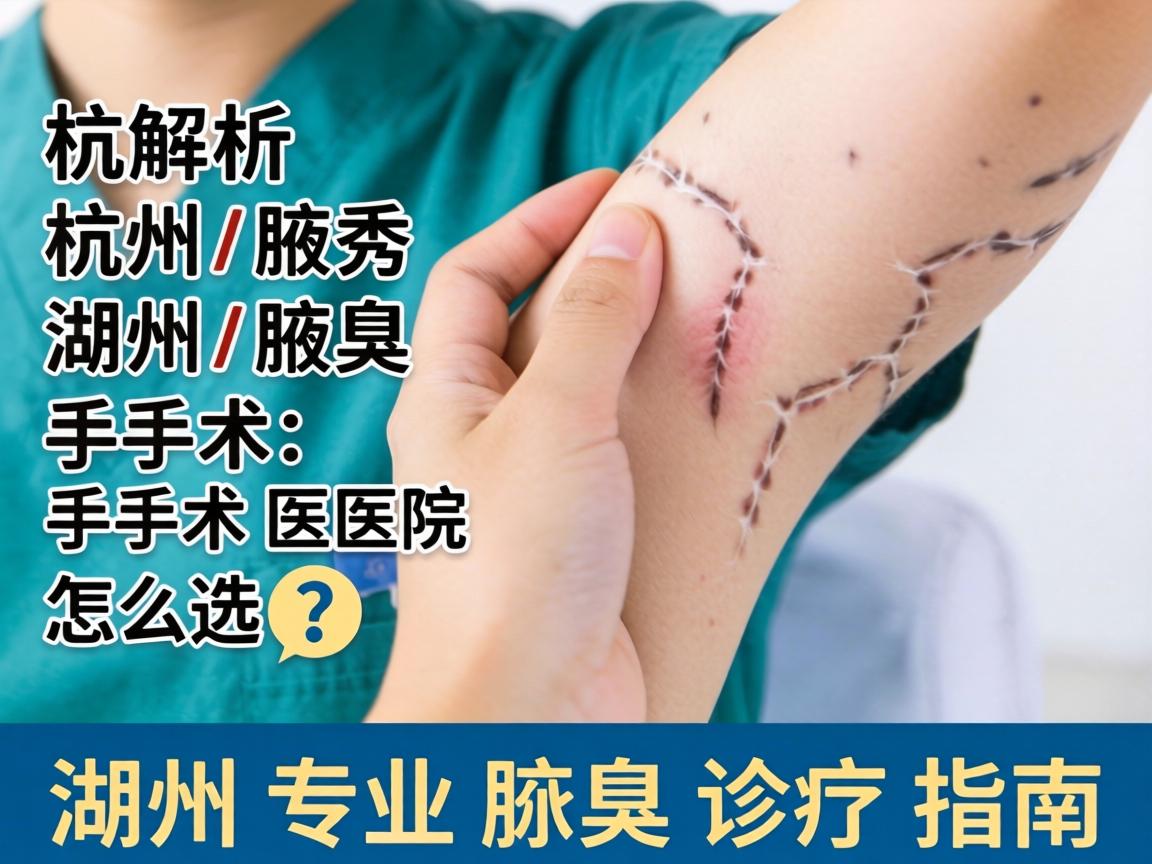 杭州腋秀解析，湖州腋臭手术医院怎么选？湖州专业腋臭诊疗指南