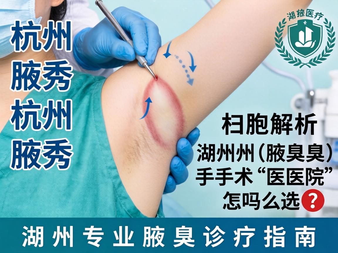 杭州腋秀解析，湖州腋臭手术医院怎么选？湖州专业腋臭诊疗指南