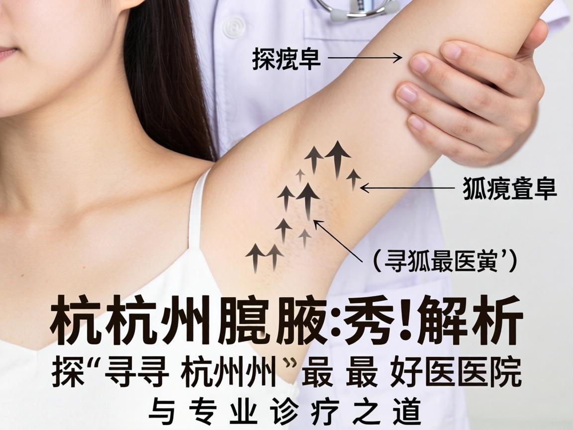 杭州腋秀解析,探寻杭州狐臭最好医院与专业诊疗之道 杭州腋秀解析,探寻杭州狐臭最好医院与专业诊疗之道