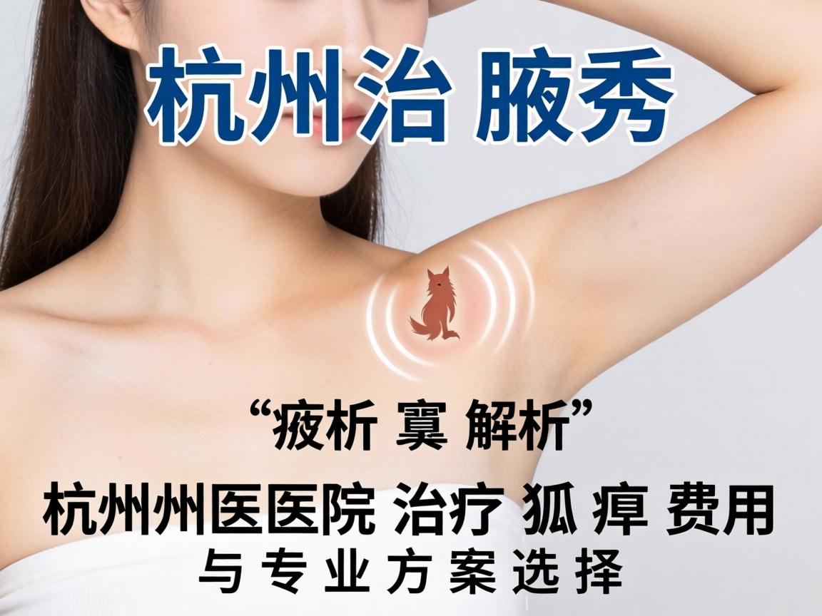 杭州腋秀解析,杭州医院治疗狐臭费用与专业方案选择 杭州腋秀解析,杭州医院治疗狐臭费用与专业方案选择
