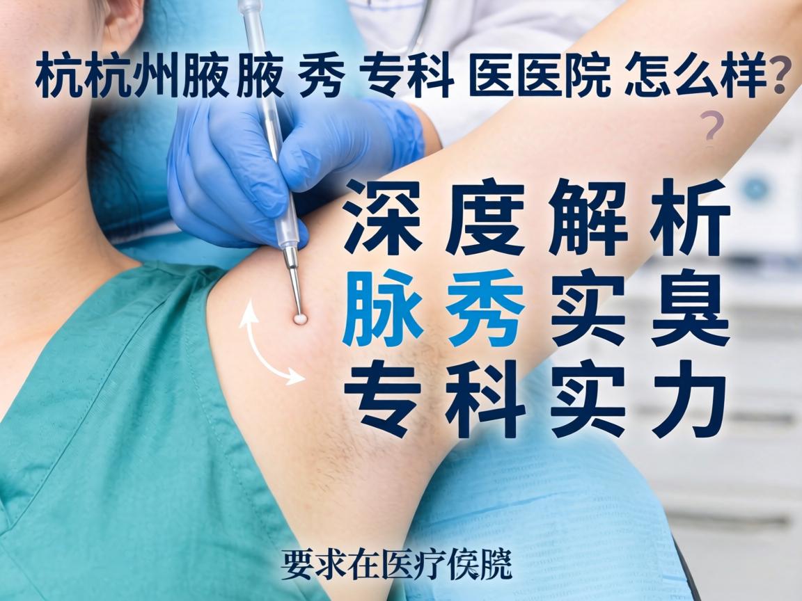 杭州腋秀专科医院怎么样?深度解析腋秀专科实力 杭州腋秀专科医院怎么样?深度解析腋秀专科实力