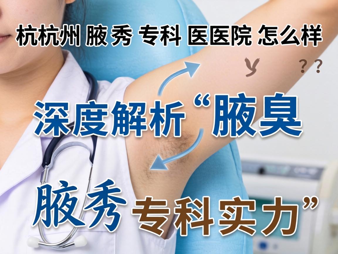 杭州腋秀专科医院怎么样?深度解析腋秀专科实力 杭州腋秀专科医院怎么样?深度解析腋秀专科实力