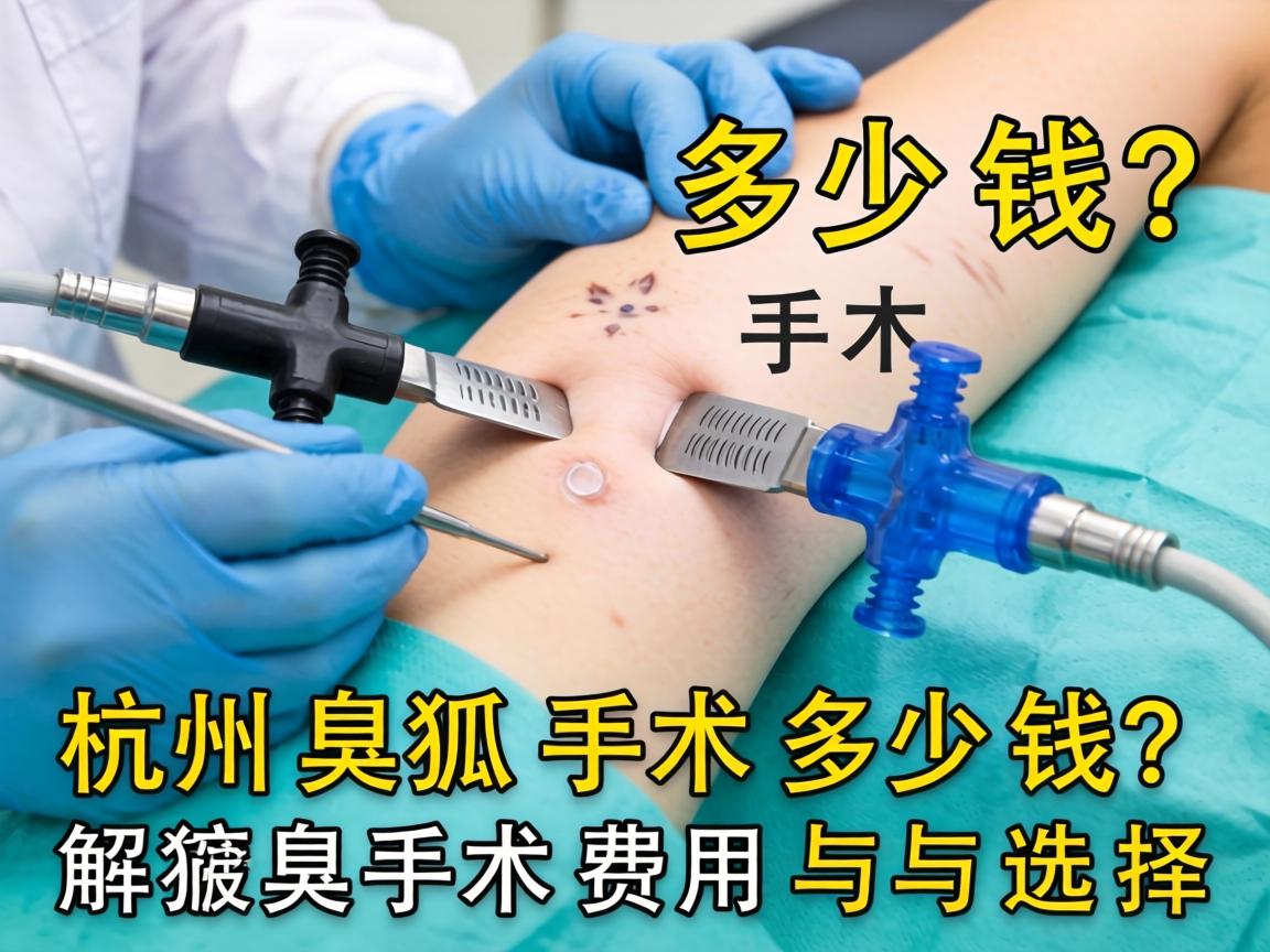 杭州狐臭手术多少钱？详解狐臭手术费用与选择
