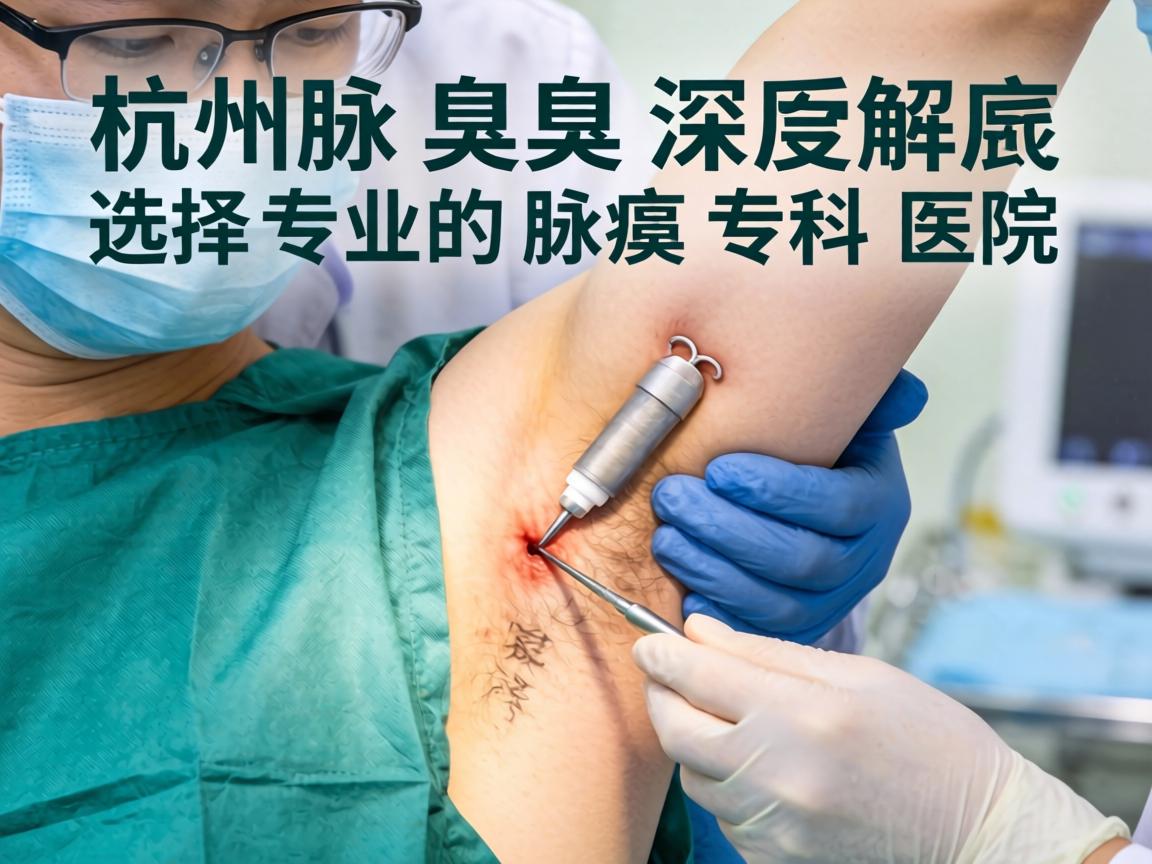 杭州腋臭手术医院深度解析，如何选择专业的腋臭专科医院