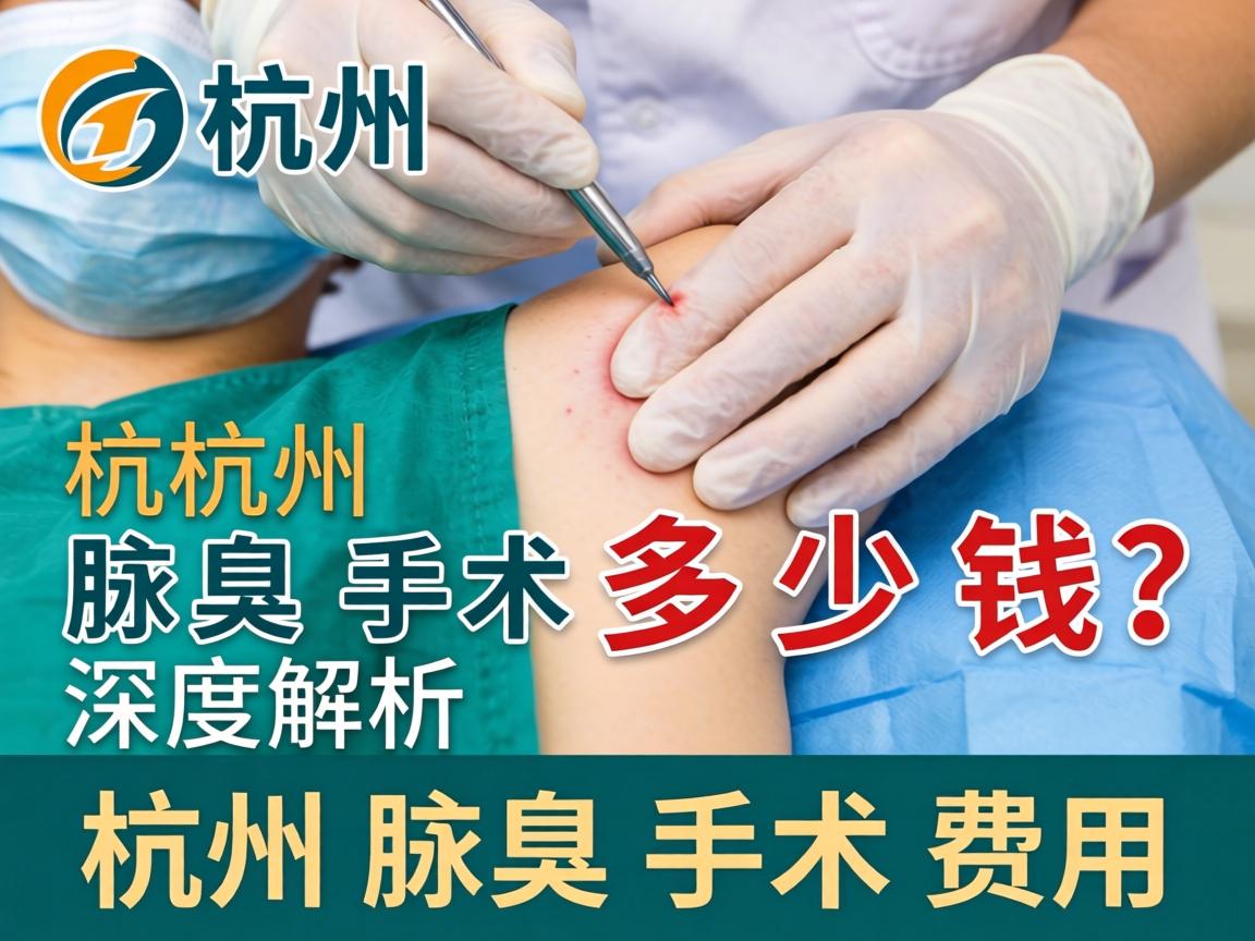 杭州腋臭手术多少钱？深度解析杭州腋臭手术费用
