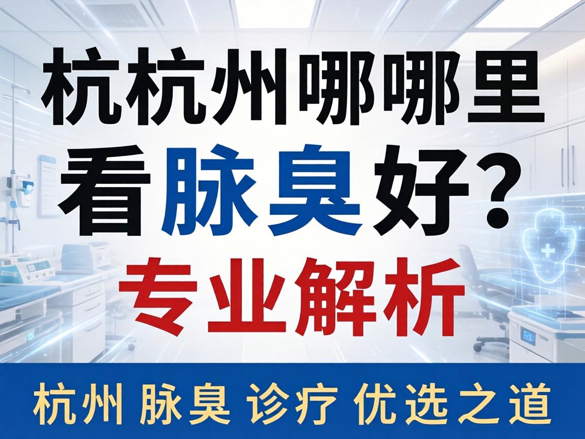 杭州哪里看腋臭好？专业解析杭州腋臭诊疗优选之道