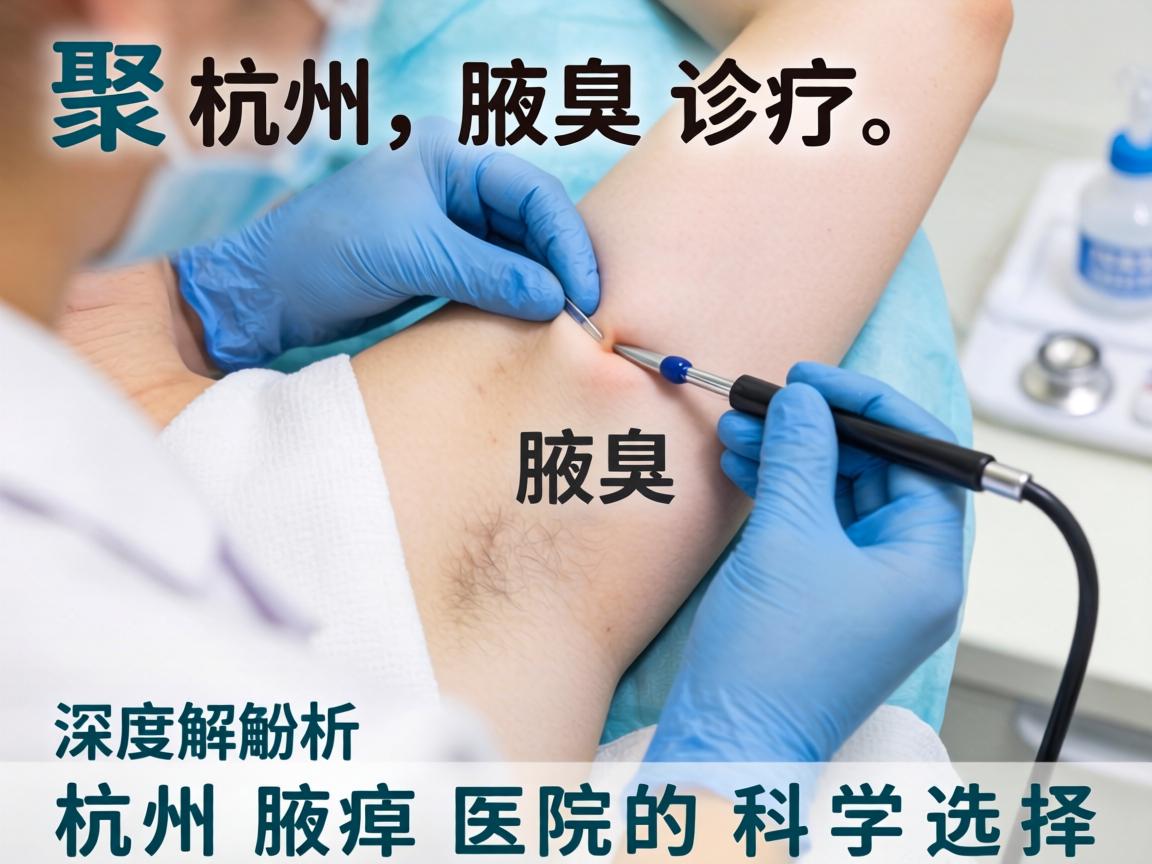 聚焦杭州腋臭诊疗，深度解析杭州腋臭医院的科学选择