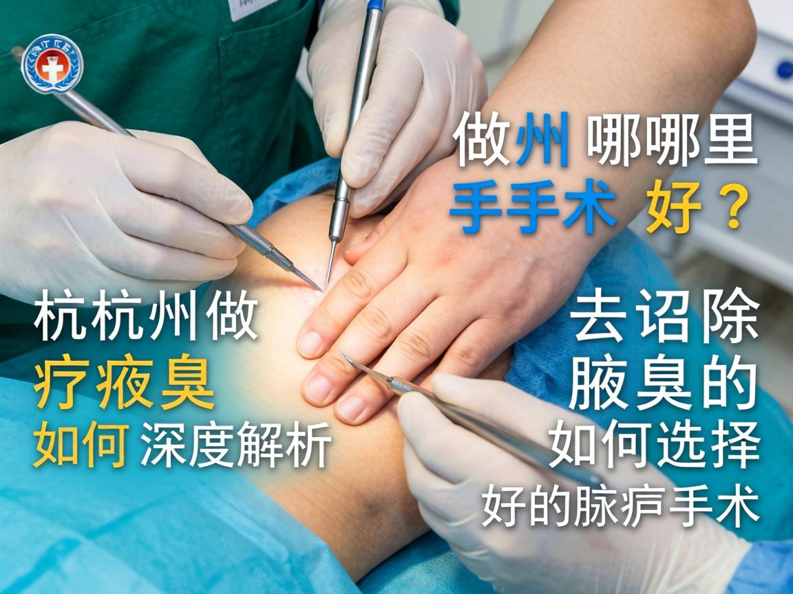 杭州哪里做去除腋臭的手术好?深度解析如何选择好的腋臭手术 杭州哪里做去除腋臭的手术好?深度解析如何选择好的腋臭手术