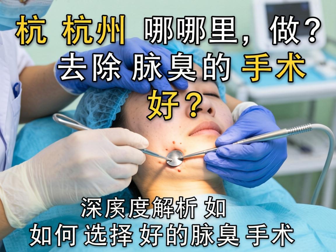 杭州哪里做去除腋臭的手术好?深度解析如何选择好的腋臭手术 杭州哪里做去除腋臭的手术好?深度解析如何选择好的腋臭手术