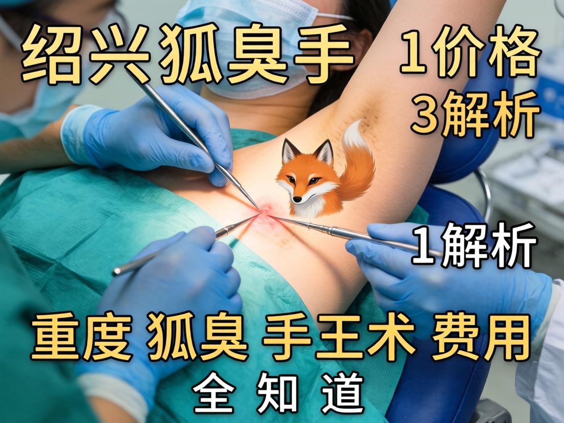 绍兴狐臭手术价格解析，重度狐臭手术费用全知道