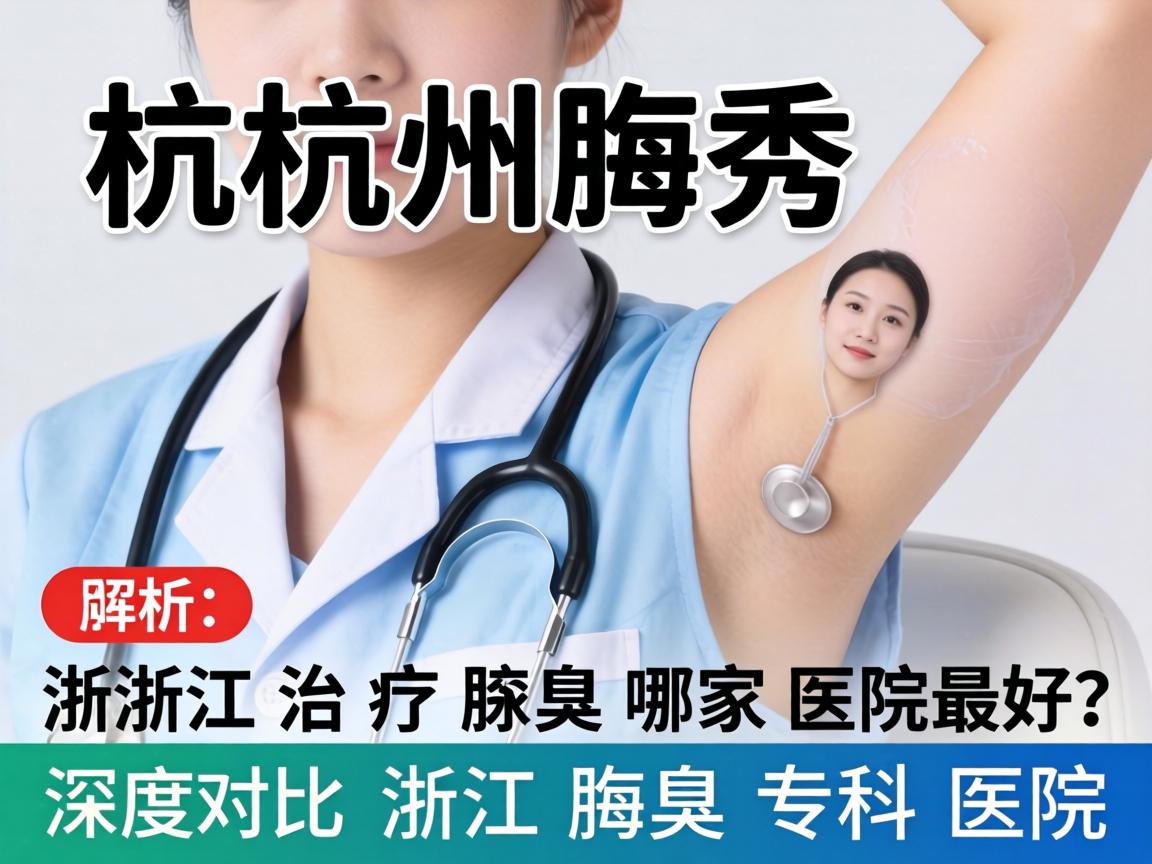 杭州腋秀解析，浙江治疗腋臭哪家医院最好？深度对比浙江腋臭专科医院