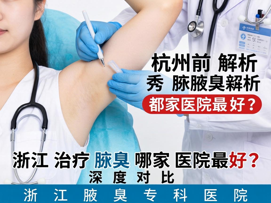 杭州腋秀解析，浙江治疗腋臭哪家医院最好？深度对比浙江腋臭专科医院