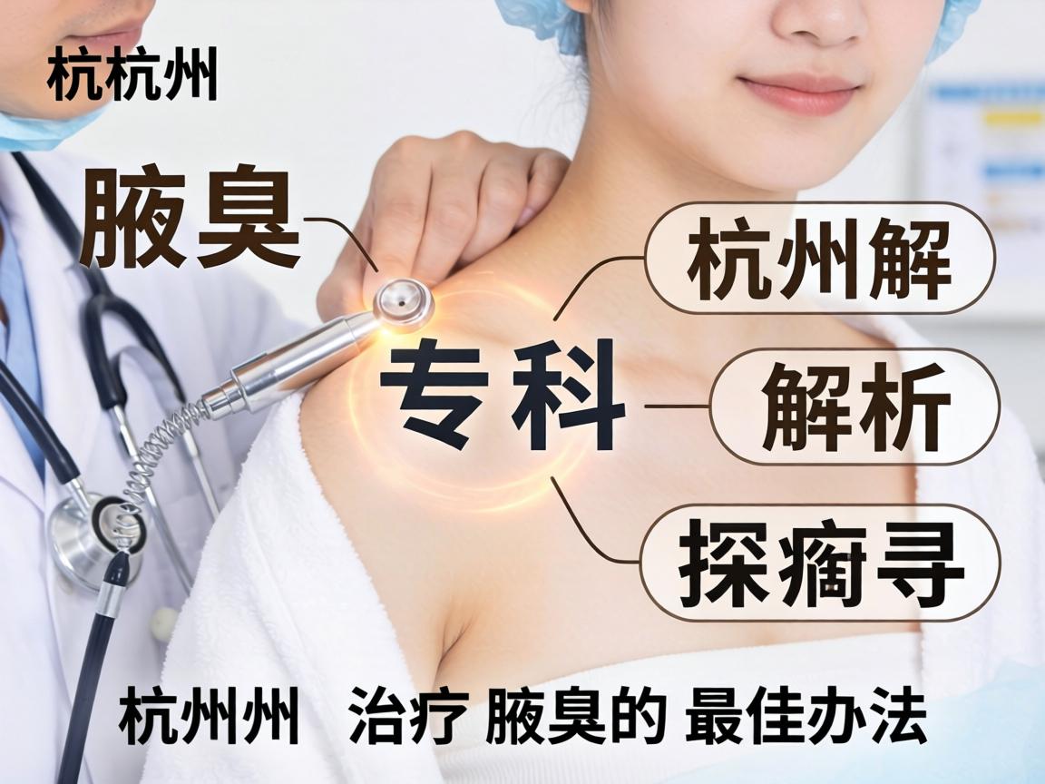 杭州腋臭专科解析，探寻杭州治疗腋臭的最佳办法
