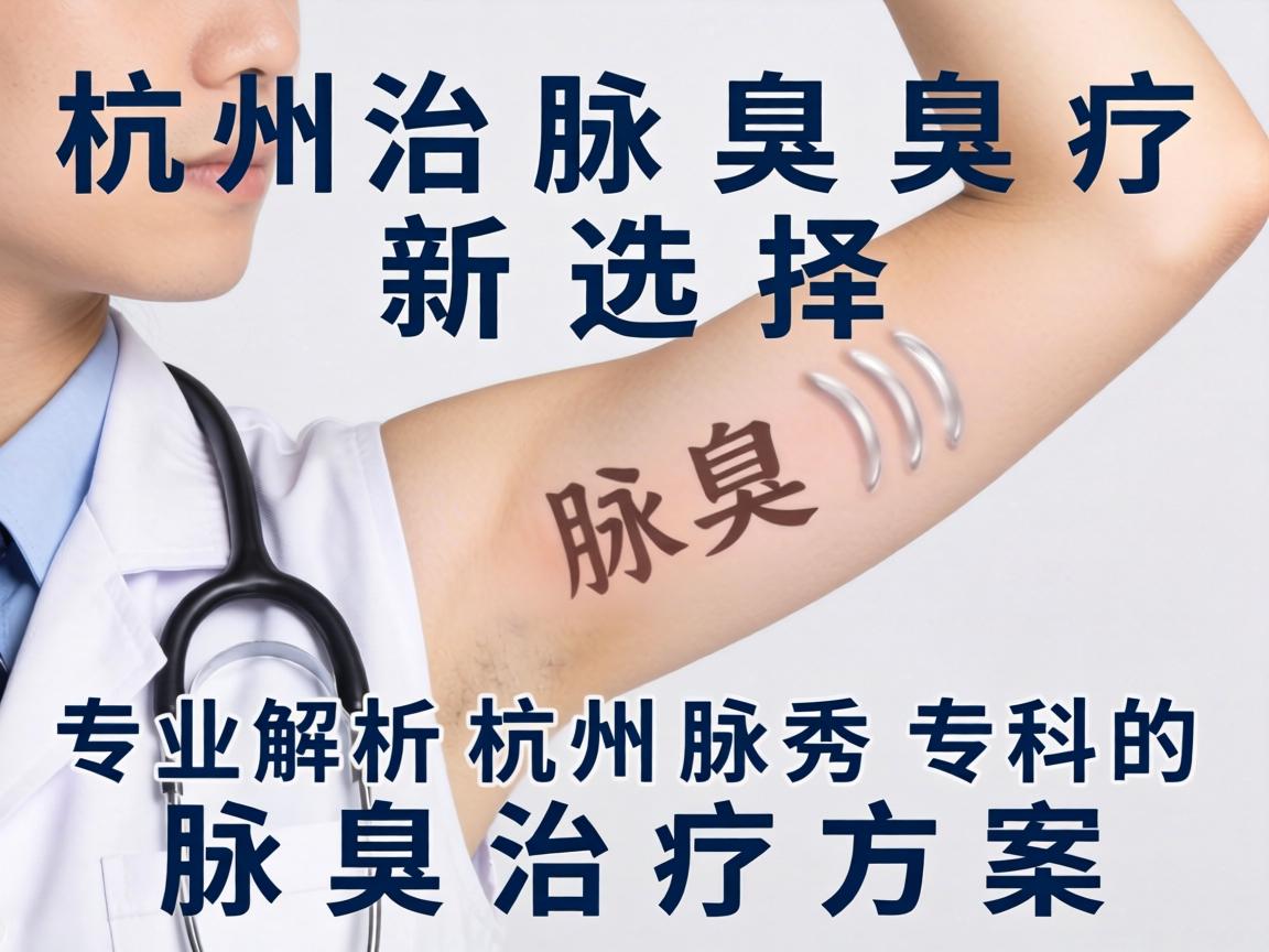 杭州腋臭治疗新选择，专业解析杭州腋秀专科的腋臭治疗方案