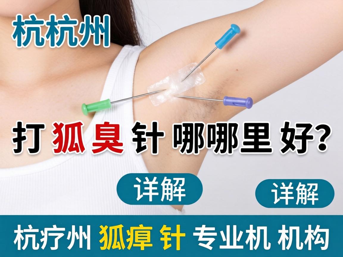 杭州打狐臭针哪里好？详解杭州狐臭针专业机构