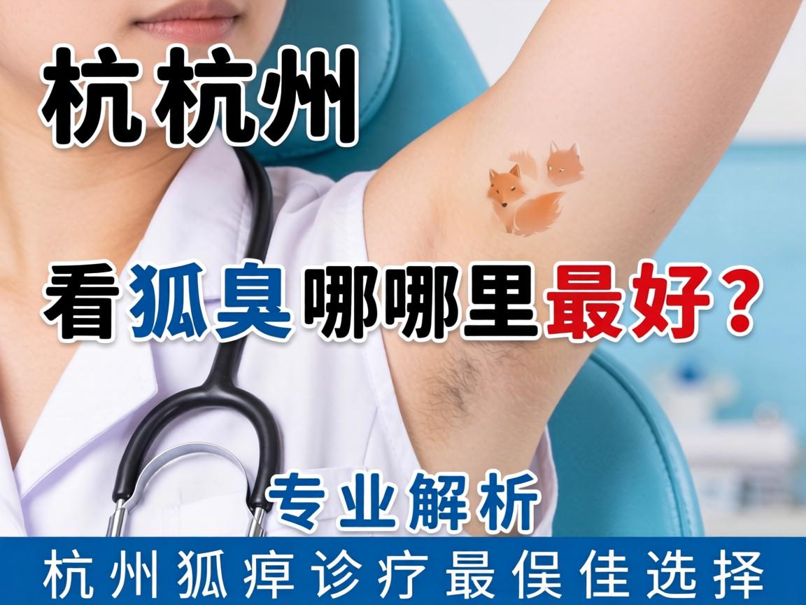 杭州看狐臭哪里最好？专业解析杭州狐臭诊疗最佳选择